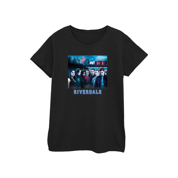 Riverdale Womens/Ladies Diner Poster Cotton T-Shirt