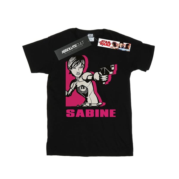 Star Wars Girls Rebels Sabine Cotton T-Shirt