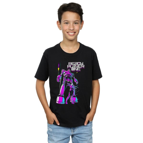 Ready Player One poikien Iron Giant ja Art3mis T-paita