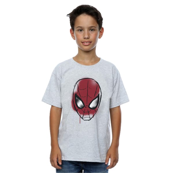 Marvel Boys Spider-Man Face Sketch T-Shirt