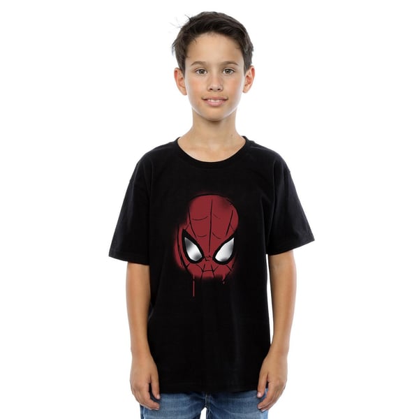 Marvel Boys Spider-Man Face Sketch T-Shirt