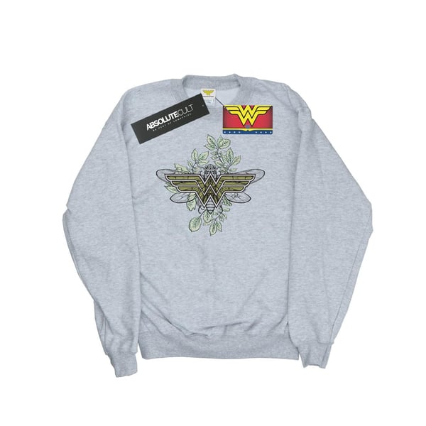 DC Comics Dam/Kvinnor Wonder Woman Fjärilslogga Tröja