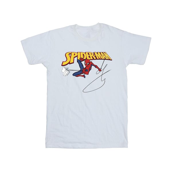 Marvel Boys Spider-Man With A Book T-Shirt