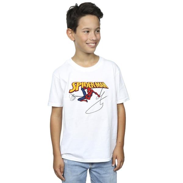 Marvel Boys Spider-Man With A Book T-Shirt