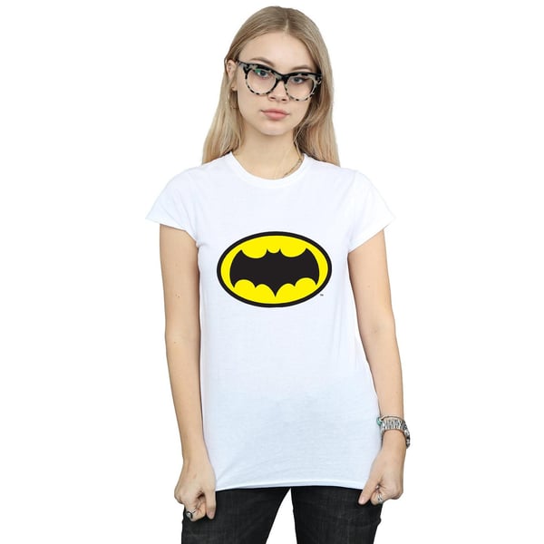 DC Comics Womens/Ladies Batman TV Series Logo Cotton T-Shirt