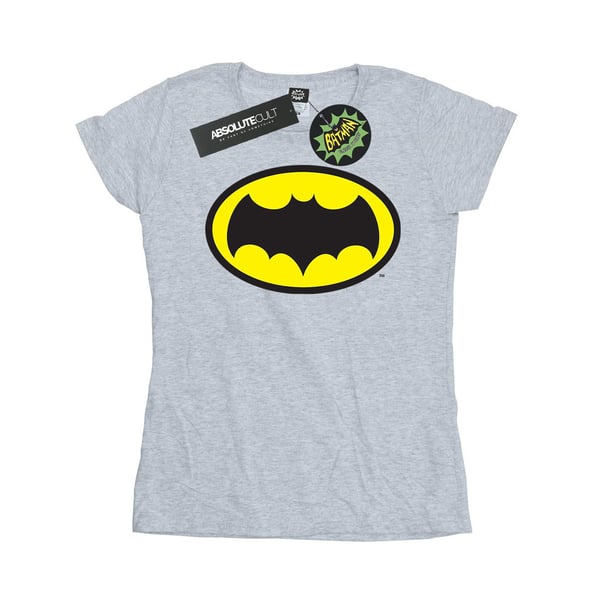 DC Comics Dam/Dam Batman TV-serie Logotyp Bomulls T-shirt