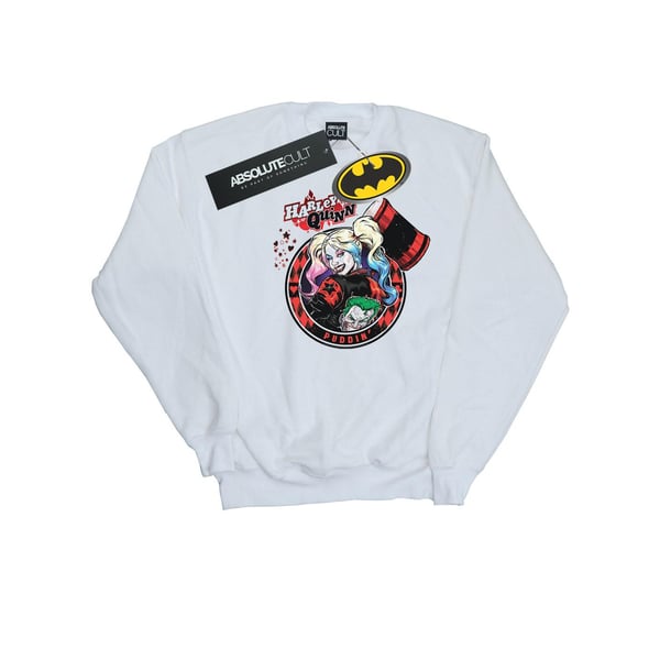 DC Comics Womens/Ladies Harley Quinn Joker Patch Sweatshirt