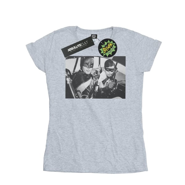 DC Comics Dam/Dam Batman TV-serie Redo för action T-shirt i bomull