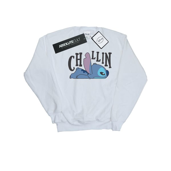 Disney Womens/Ladies Lilo And Stitch Chillin Sweatshirt