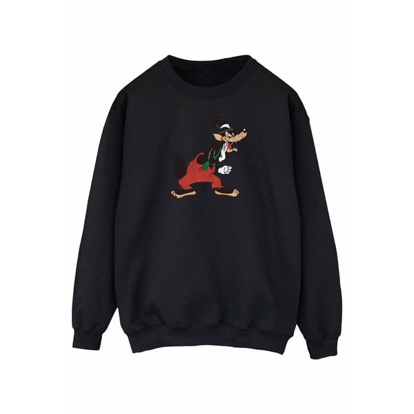 Disney Womens/Ladies Three Little Pigs Big Bad Wolf Sweatshirt