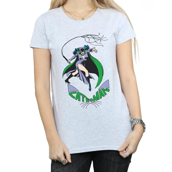 DC Comics Womens/Ladies Catwoman Whip Cotton T-Shirt