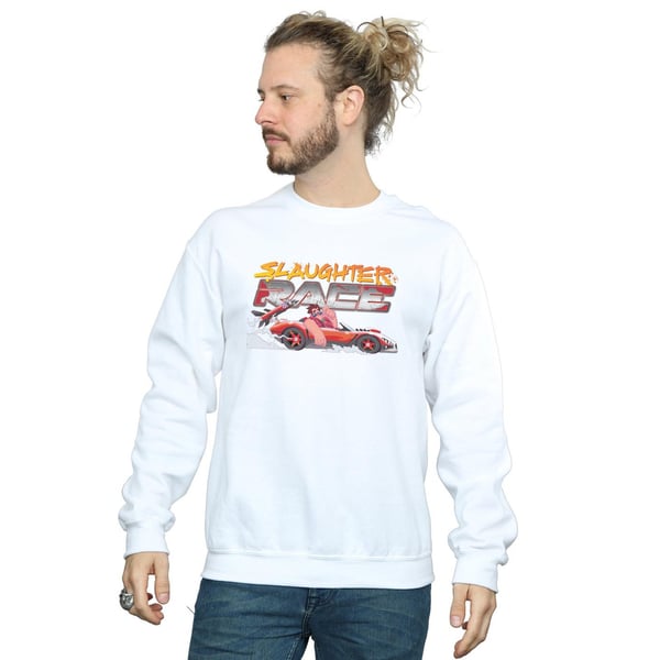 Disney Mens Wreck It Ralph Slaughter Race Sweatshirt