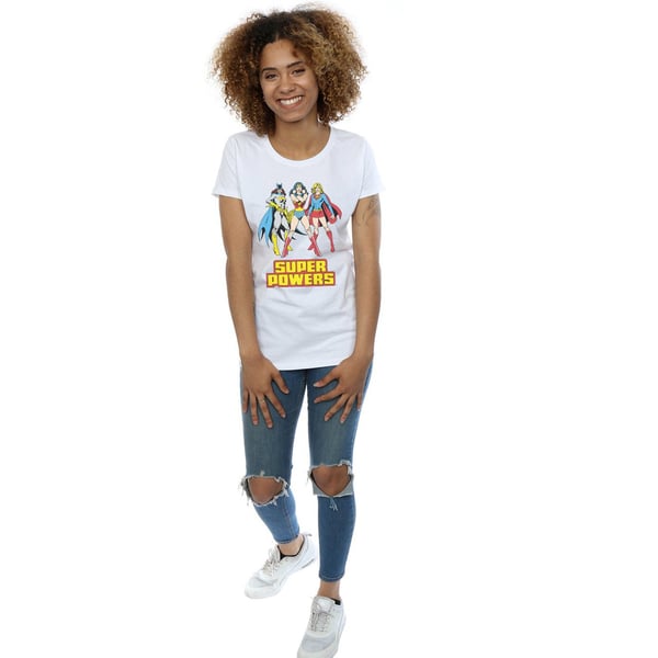 DC Comics Womens/Ladies Wonder Woman Super Power Group Cotton T-Shirt