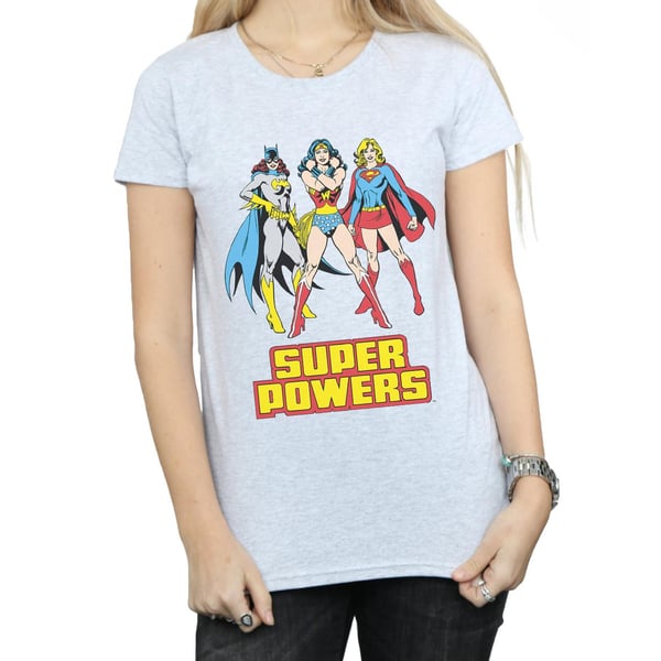 DC Comics Womens/Ladies Wonder Woman Super Power Group Cotton T-Shirt