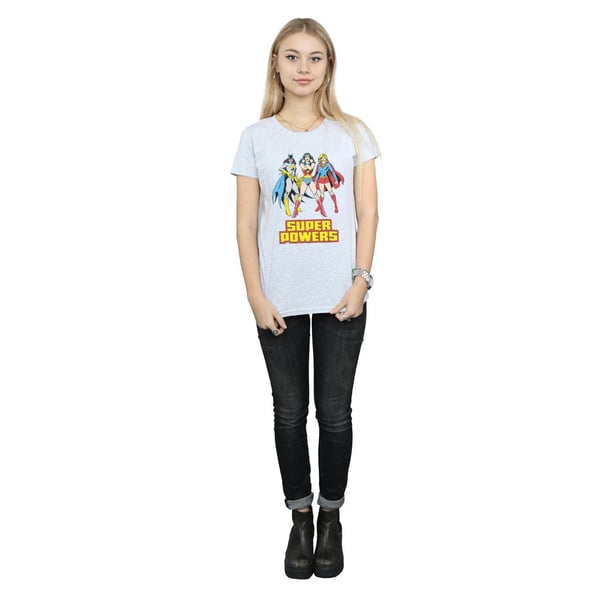 DC Comics Womens/Ladies Wonder Woman Super Power Group Cotton T-Shirt