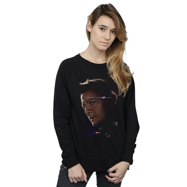 Marvel Womens/Ladies Avengers Endgame Avenge The Fallen Hawkeye Sweatshirt