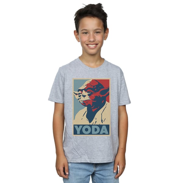 Star Wars Boys Yoda Poster T-Shirt
