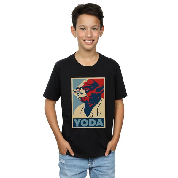 Star Wars Boys Yoda Poster T-Shirt
