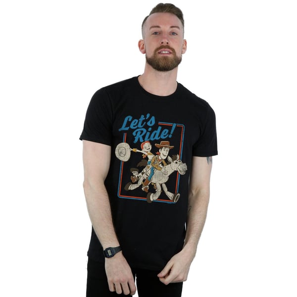 Disney Mens Toy Story 4 Let´s Ride T-Shirt