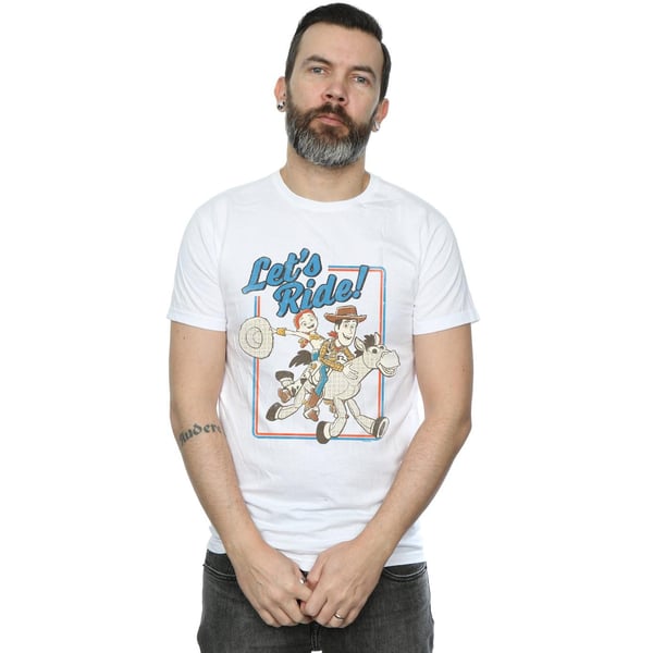 Disney Mens Toy Story 4 Let´s Ride T-Shirt