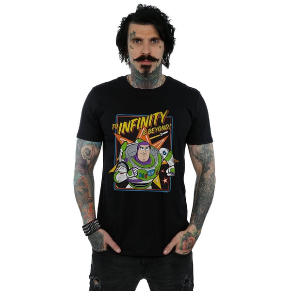 Disney Mens Toy Story 4 Buzz To Infinity T-Shirt