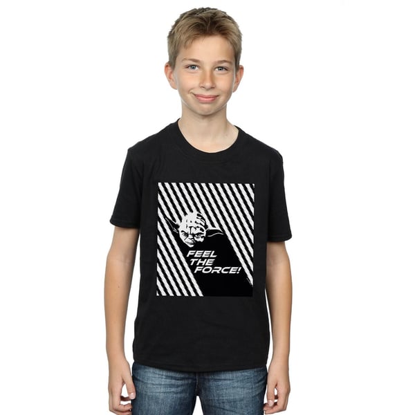 Star Wars Boys Yoda Feel The Force T-Shirt