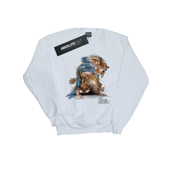 Disney Womens/Ladies Beauty And The Beast Beast Sketch Sweatshirt