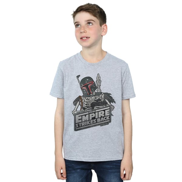 Star Wars Boys Boba Fett Skeleton T-Shirt