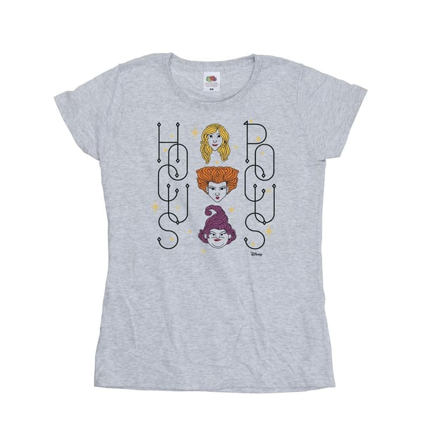 Disney Womens/Ladies Hocus Pocus Faces Cotton T-Shirt