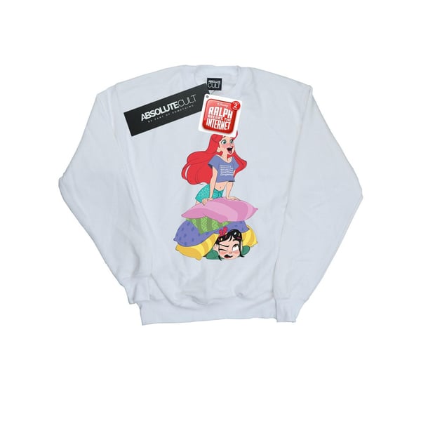 Disney Mens Wreck It Ralph Ariel And Vanellope Sweatshirt