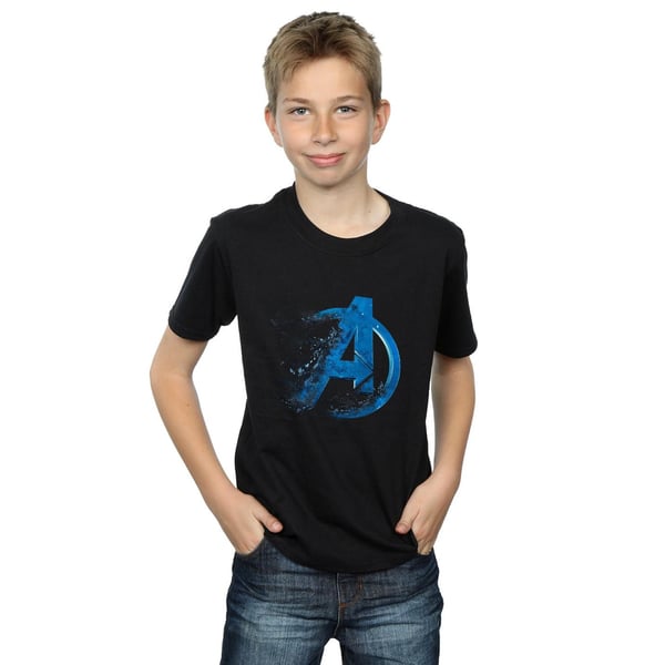 Marvel Boys Avengers Endgame Pölytetty Logo T-paita
