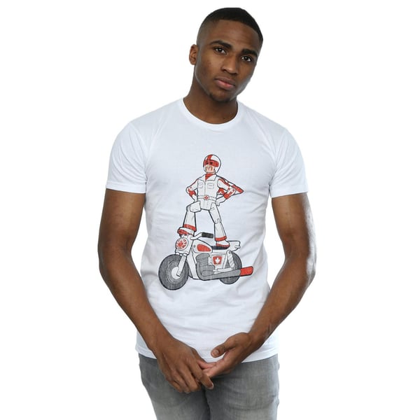 Disney Mens Toy Story 4 Duke Caboom Pose T-Shirt