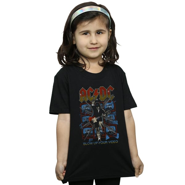 AC/DC Girls Blow Up Your Video Cotton T-Shirt