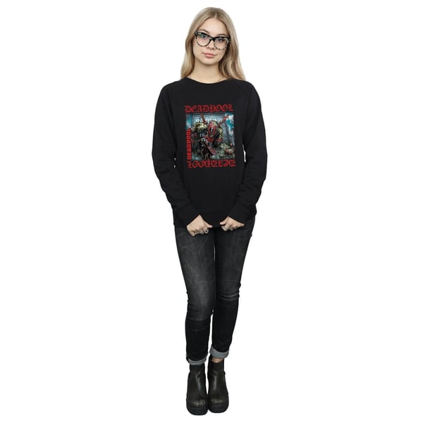Marvel Womens/Ladies Deadpool Here Lies Deadpool Sweatshirt