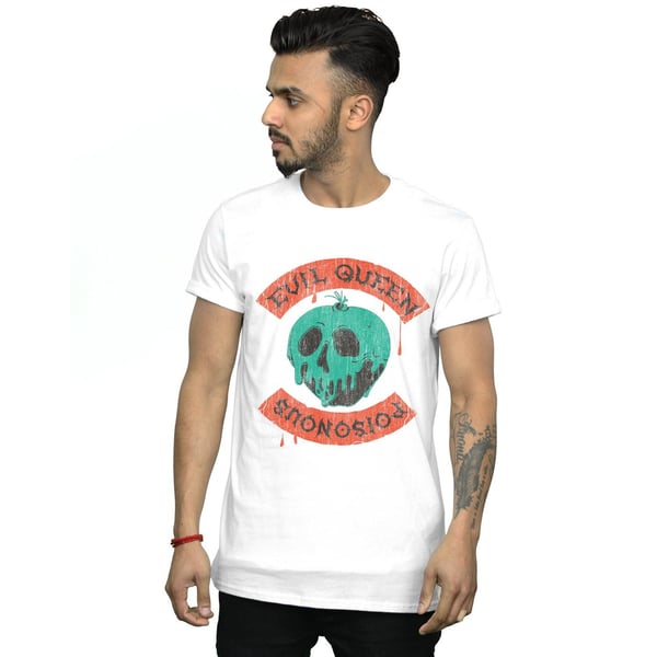 Disney Mens Poisonous Skull Apple T-Shirt