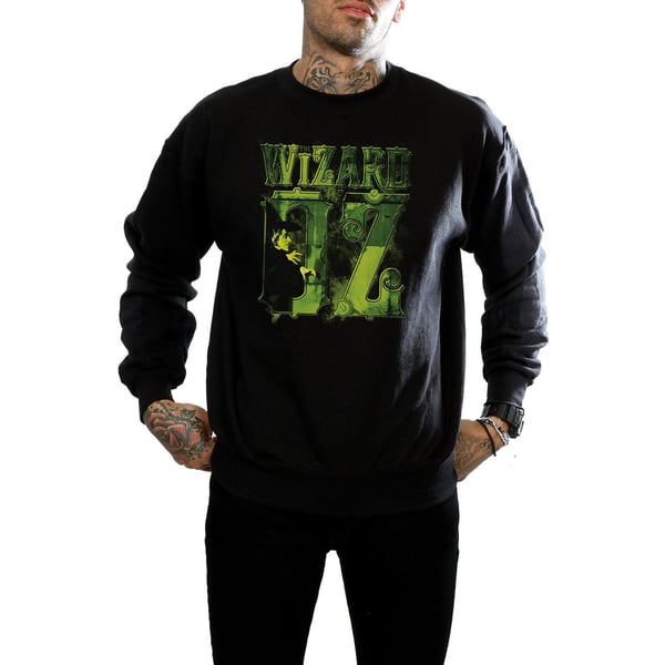 The Wizard Of Oz Mens Wicked Witch Logo Sweatshirt