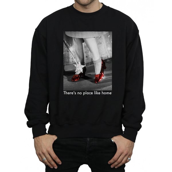The Wizard Of Oz Mens Ruby Slippers Photo Sweatshirt
