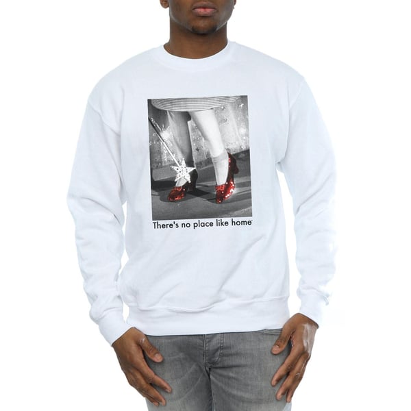 The Wizard Of Oz Mens Ruby Slippers Photo Sweatshirt