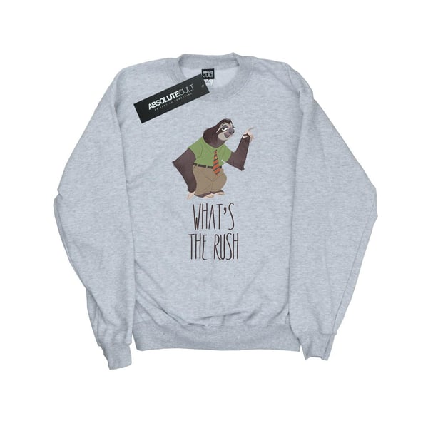 Disney Mens Zootropolis What´s The Rush Sweatshirt