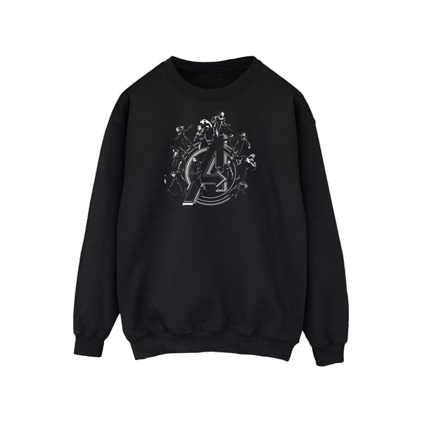 Marvel Mens Avengers Endgame Hero Circle Sweatshirt