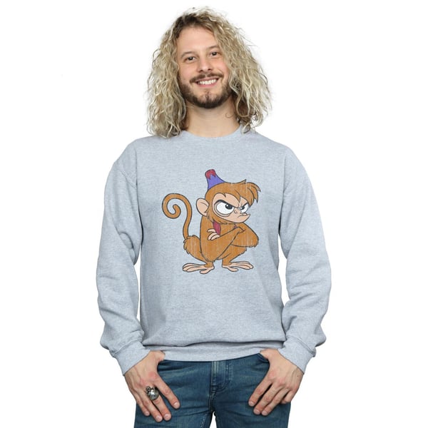Disney Mens Aladdin Classic Angry Abu Sweatshirt