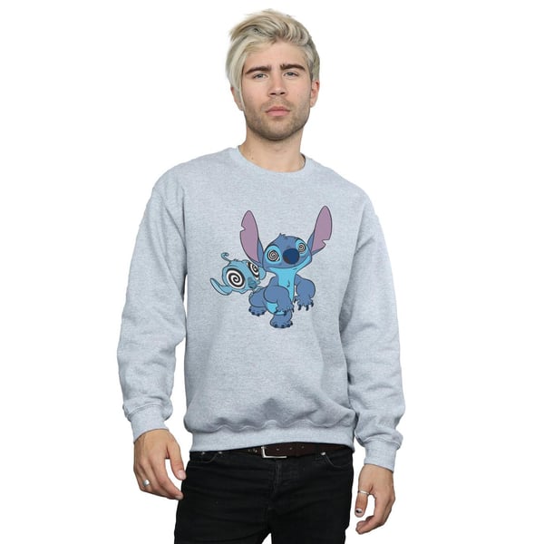 Disney Mens Lilo And Stitch Hypnotized Sweatshirt