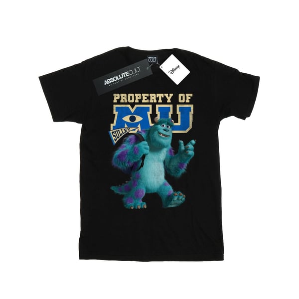 Disney Naiset/Naisten Monsters University Property Of MU Sulley Puuvillainen Boyfriend T-paita