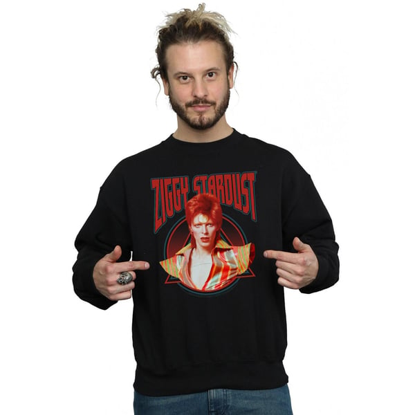David Bowie Mens Ziggy Stardust Sweatshirt