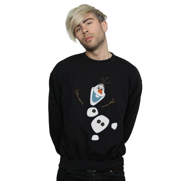 Disney Mens Frozen Olaf Deconstructed Sweatshirt