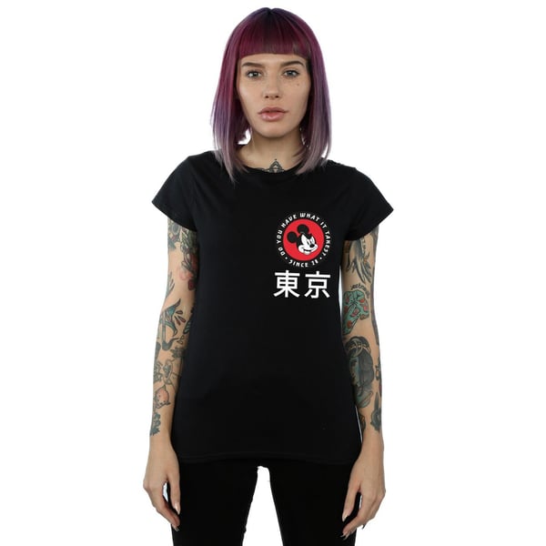 Disney Womens/Ladies Mickey Mouse What It Takes Cotton T-Shirt
