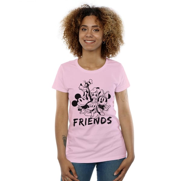 Disney Womens/Ladies Mickey Mouse And Friends Cotton T-Shirt