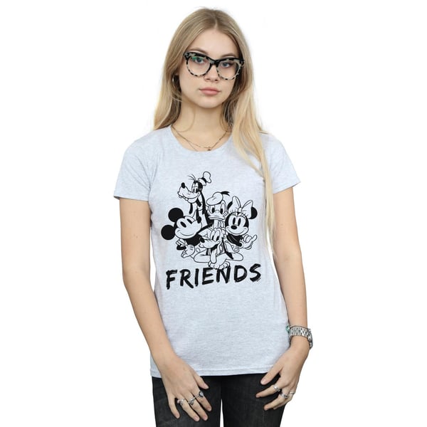 Disney Womens/Ladies Mickey Mouse And Friends Cotton T-Shirt