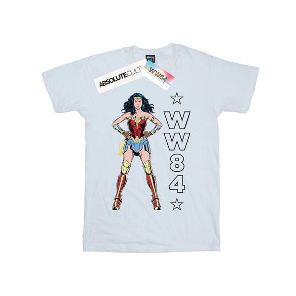 DC Comics Mens Wonder Woman 84 Standing Logo T-Shirt