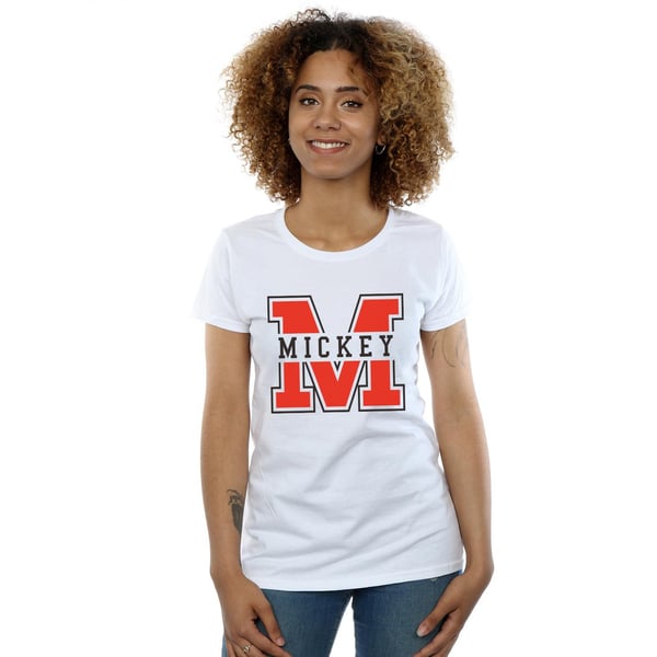 Disney Womens/Ladies Mickey Mouse M Cotton T-Shirt